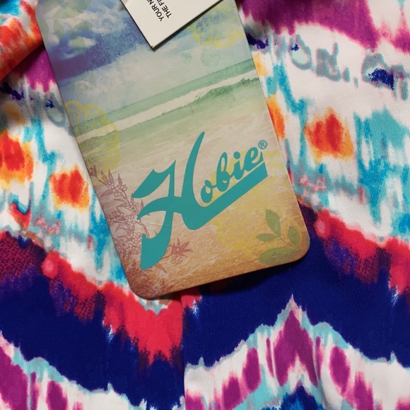 Hobie Swimsuit Tie Dye One Piece S Small New - Picture 5 of 7